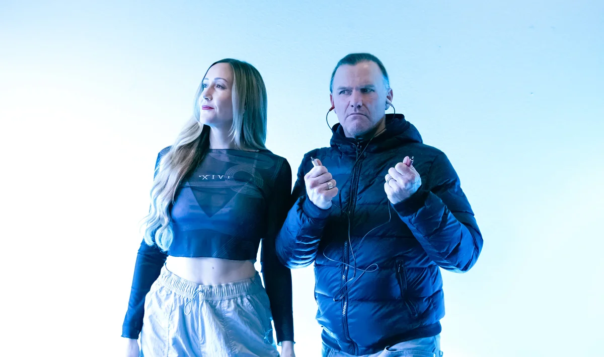 In House Medicine promotional photograph in blue light